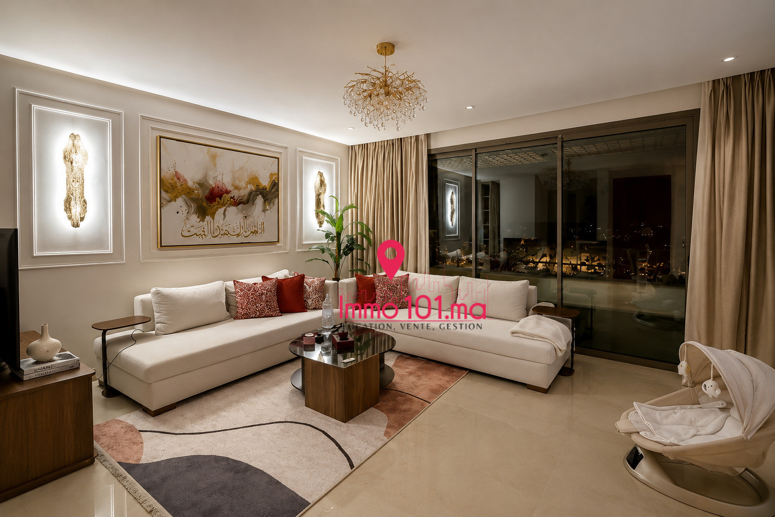 Appartement à vendre à l’Orangeraie Souissi SIV2480